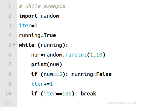 How to make a loop in Python | stemkb.com